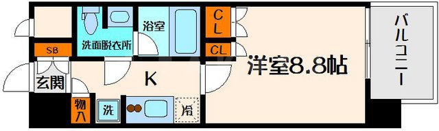アーバンエース関目パルの間取り
