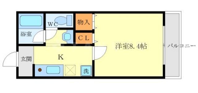 ドミトリオ仁王田の間取り