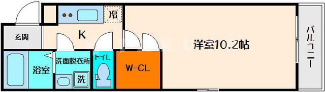 フジパレス吹田イーストⅠ番館の間取り