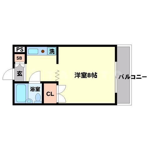 プラザカワバタの間取り