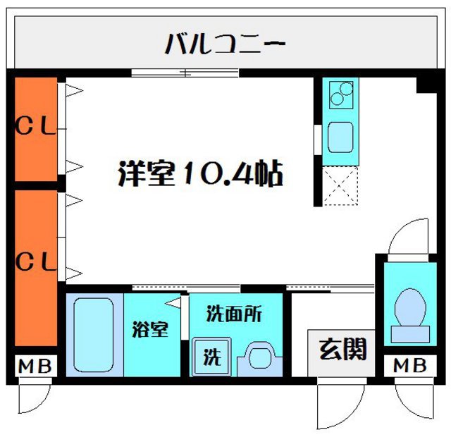 クライス横堤の間取り