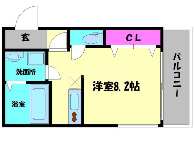 クライス横堤の間取り