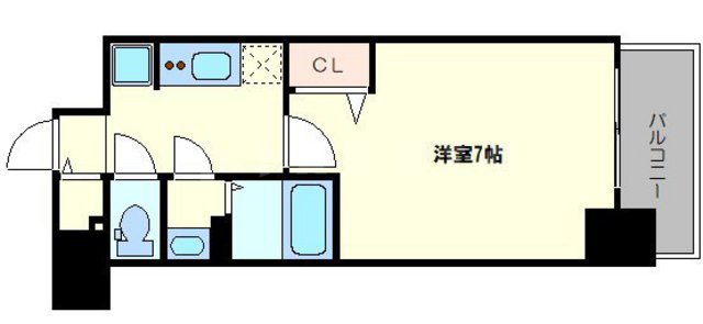 ファステートNAMBA華月の間取り