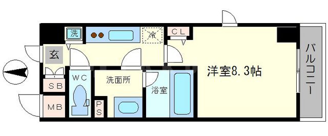 MDI.J Esaka Courtの間取り