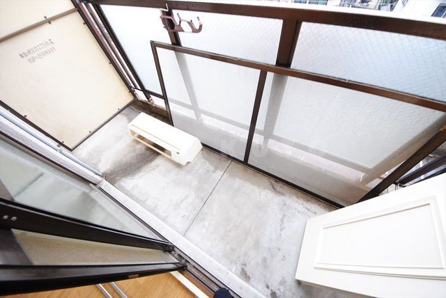 12/24 バルコニー