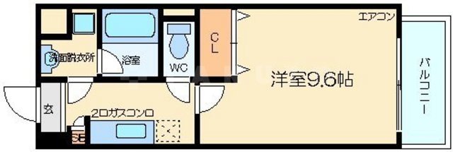 フローリッシュの間取り