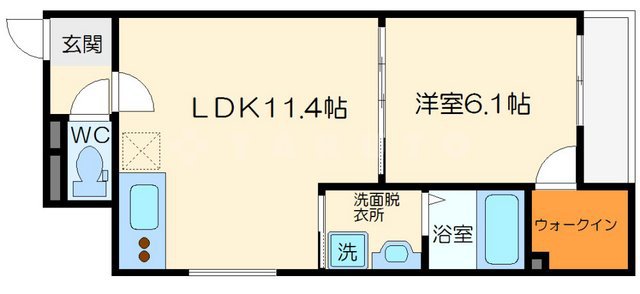 フジパレス豊里Ⅲ番館の間取り