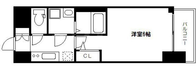 エスリードレジデンス大阪本町の間取り