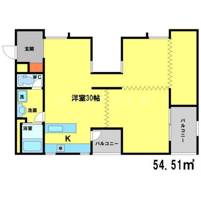 リュエル・ノールの間取り