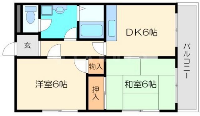 瑞香館の間取り