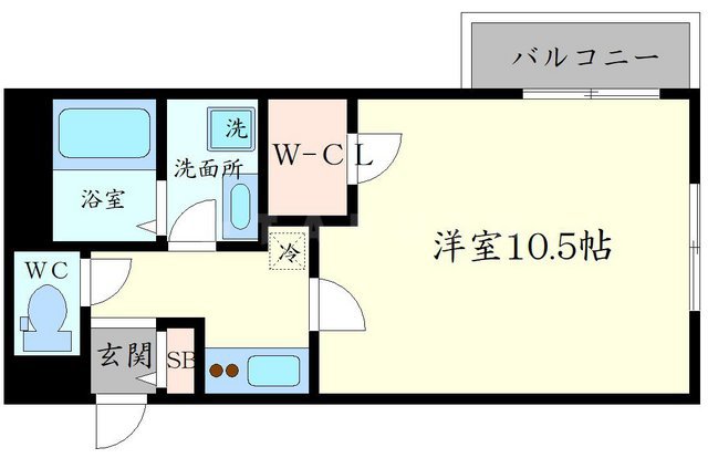 ラ・コリーナやまて千里の間取り