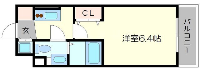 ファミーユ千里山西の間取り