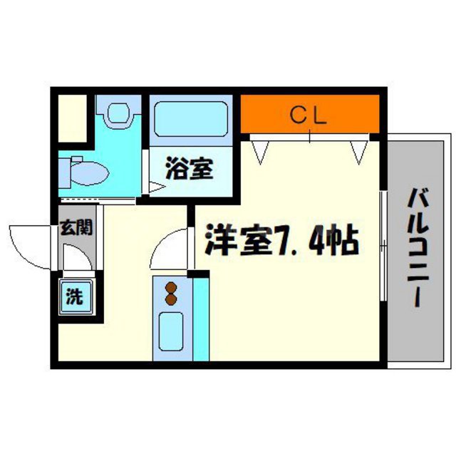 ヴァンクール城東の間取り