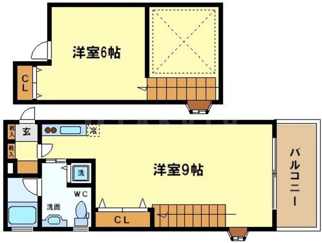 アーデン江戸堀の間取り