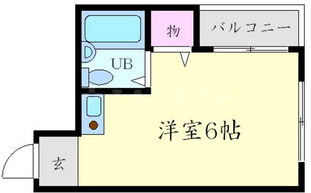 プチフラット千里山の間取り