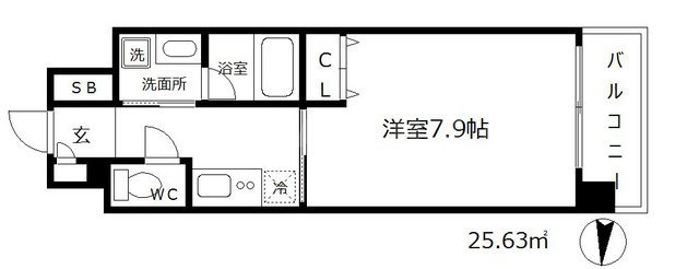 KHKコート西野田の間取り