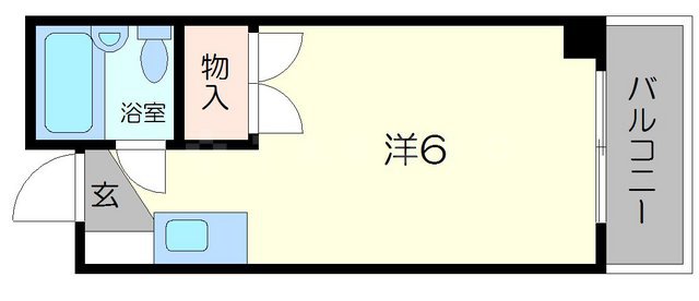 カルム千里山Ⅱの間取り