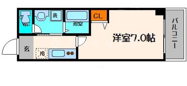 パーラム関目の間取り