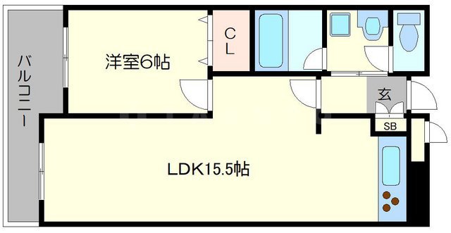 クレアコートの間取り
