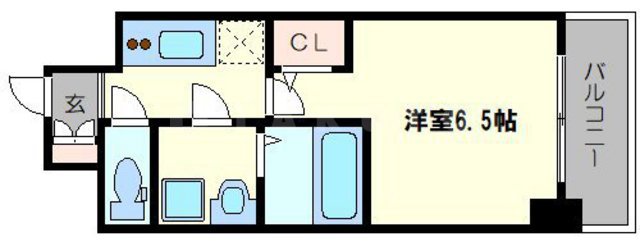 S-FORT大正リヴィエールの間取り