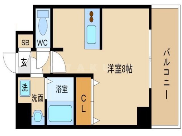 ヴァンスタージュ大阪城Ｅastの間取り