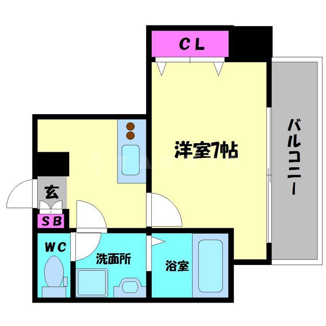 レクシア京橋DUOの間取り