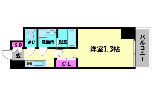 レクシア京橋DUOの間取り