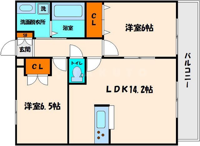 パレロイヤルの間取り