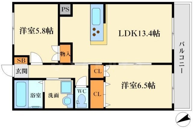 パレロイヤルの間取り