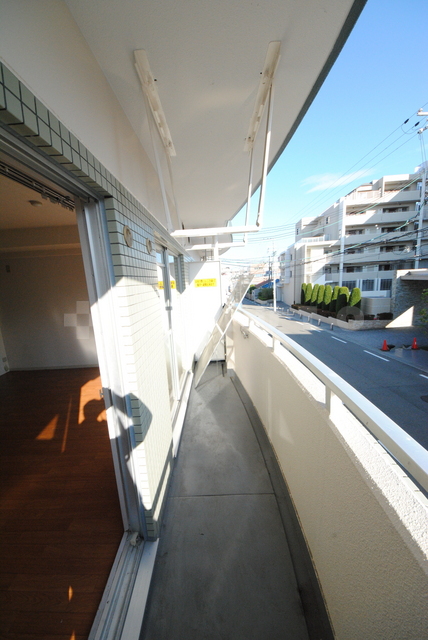 12/24 バルコニー