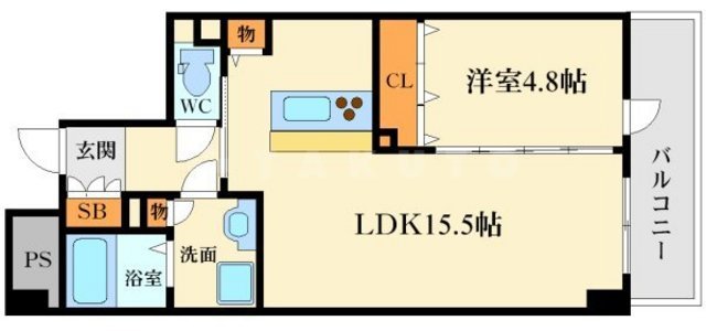 グリシーヌの間取り