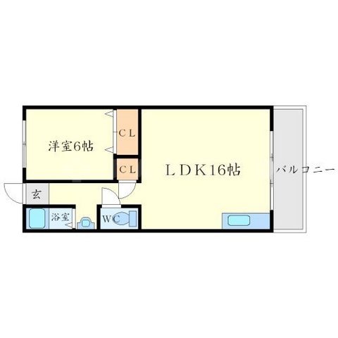 ハイツ泉ヶ丘の間取り