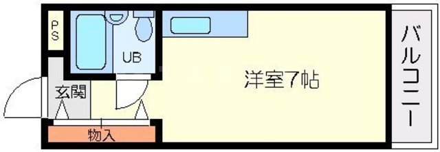 ハイツ・衣笠の間取り