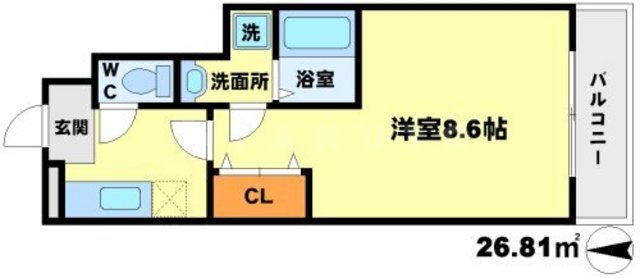 ドリーム浜の間取り