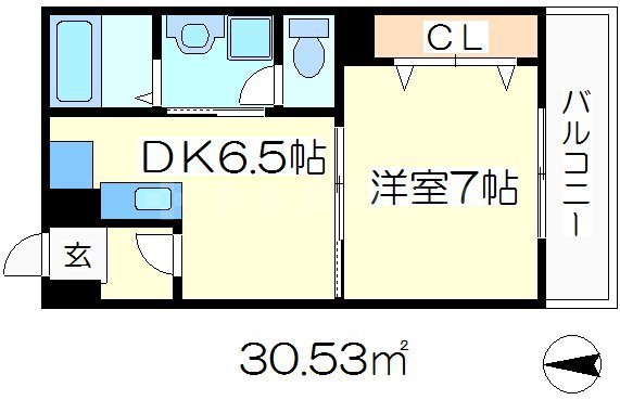 三福ロイヤルマンションの間取り