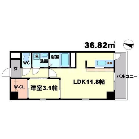 SCENE TREの間取り