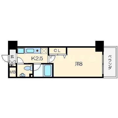 ロジェ今福鶴見の間取り