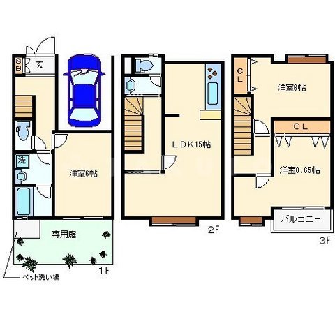 コンシェルジュの間取り