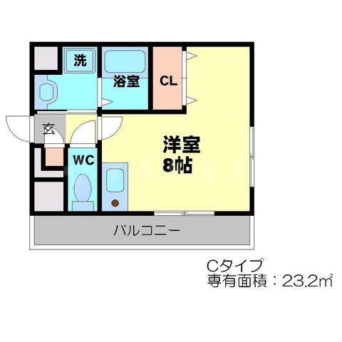 K緑地の間取り