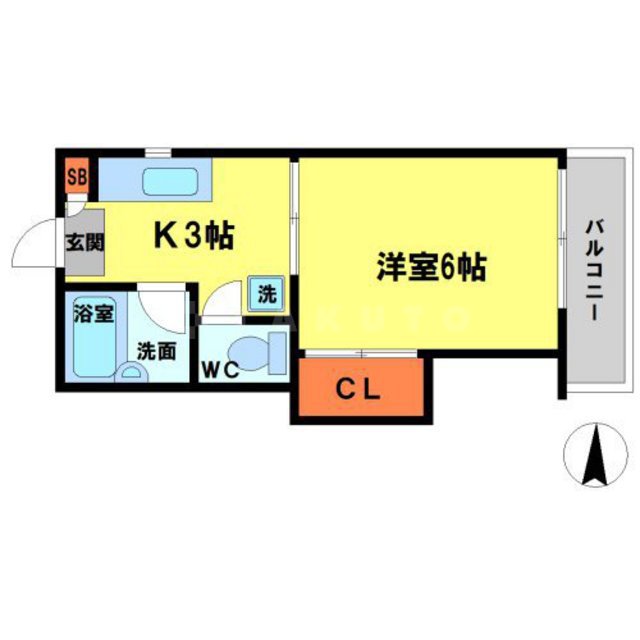 ナオミハイツ3の間取り