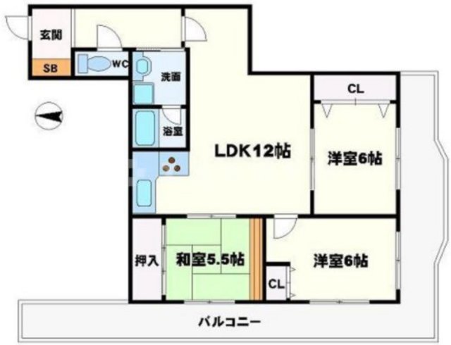 パインフィールド緑地公園の間取り