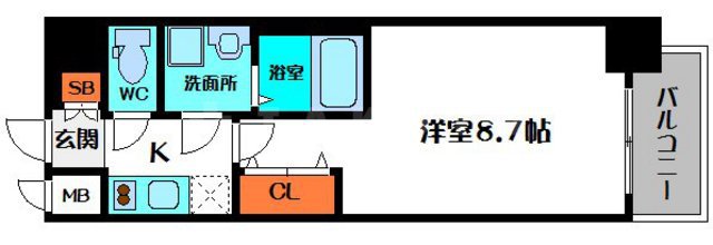 レオンコンフォート桜ノ宮の間取り