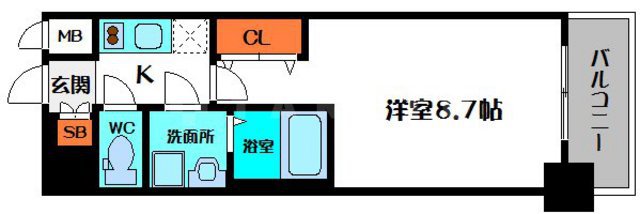 レオンコンフォート桜ノ宮の間取り