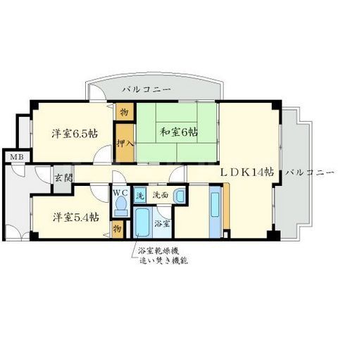 和マンションの間取り