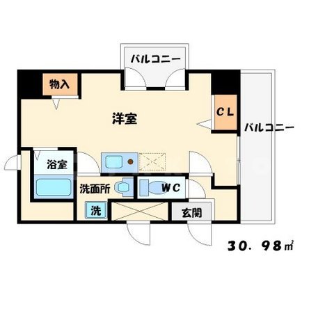 Gran Pino 桃山台の間取り