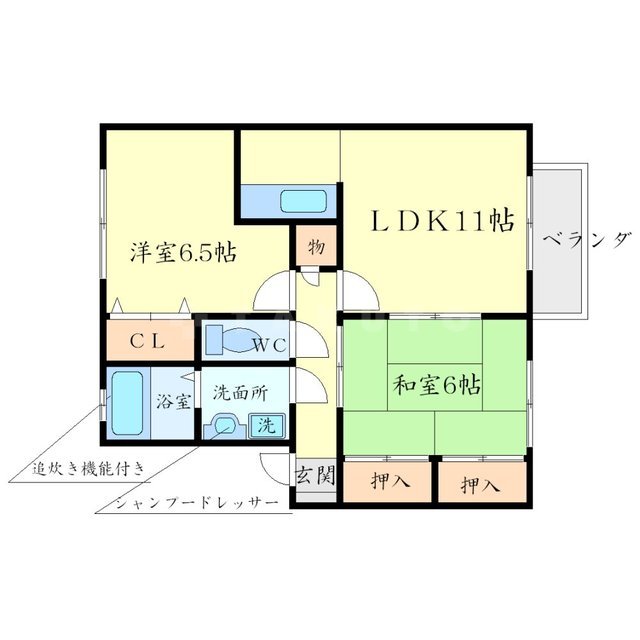 エイトハウス上野台の間取り