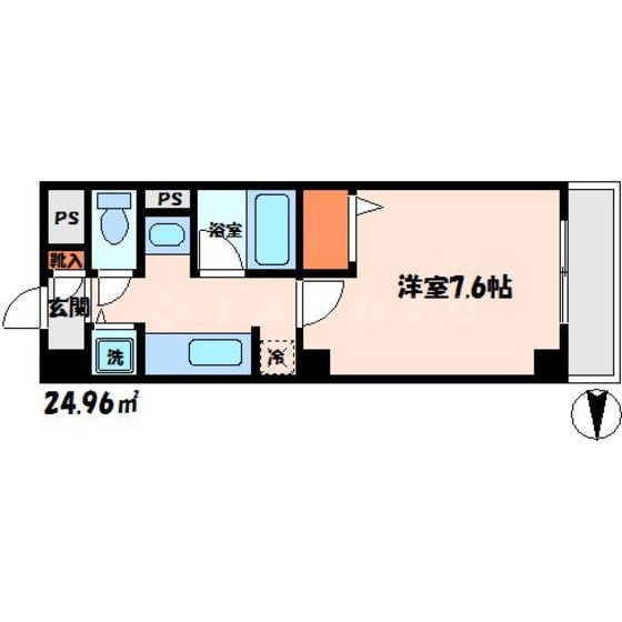クレール鶴見の間取り