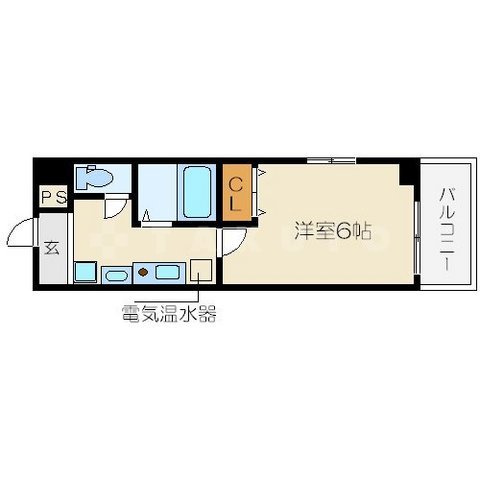 ラボ城北の間取り