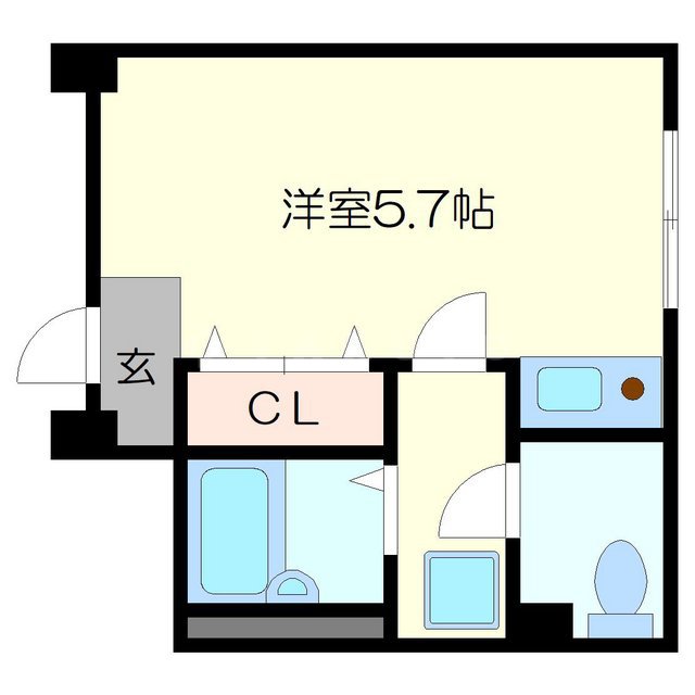 クオレ千里山の間取り
