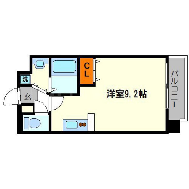 セゾンラトゥールMIYAKOJIMAの間取り